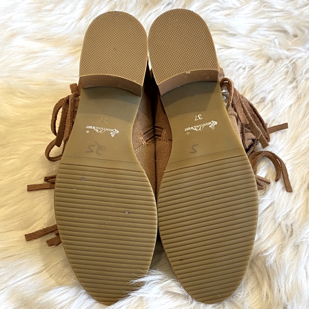 MOUNTAIN WEST TRINITY RANCH FRINGE BOOTIES - Picture 7 of 7